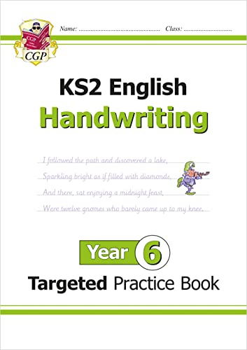 KS2 English Year 6 Handwriting Targeted Practice Book (CGP Year 6 English) von Coordination Group Publications Ltd (CGP)